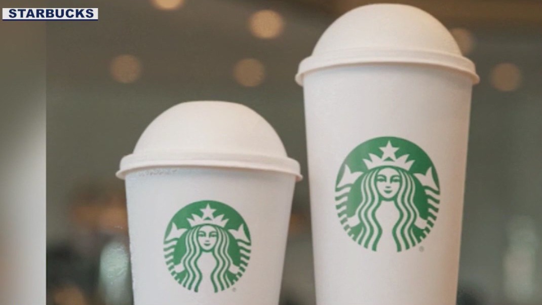 Some customers not happy with new Starbucks cups