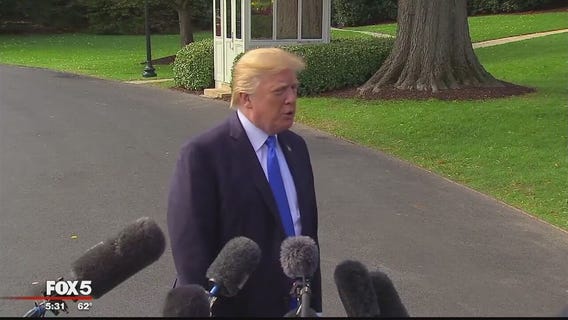 Trump says Clinton camp funding for Russia info 'a disgrace'