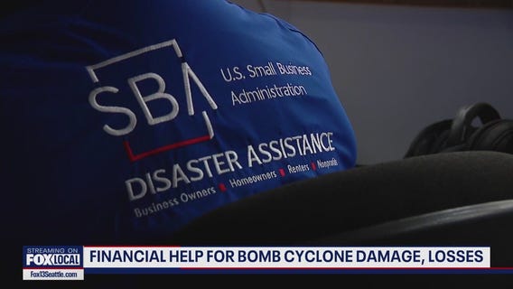 Financial help for bomb cyclone damage, losses