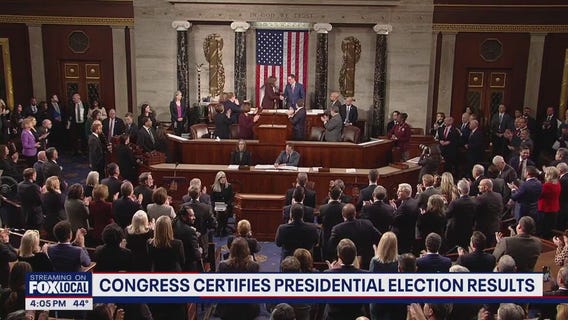 Congress certifies presidential election results