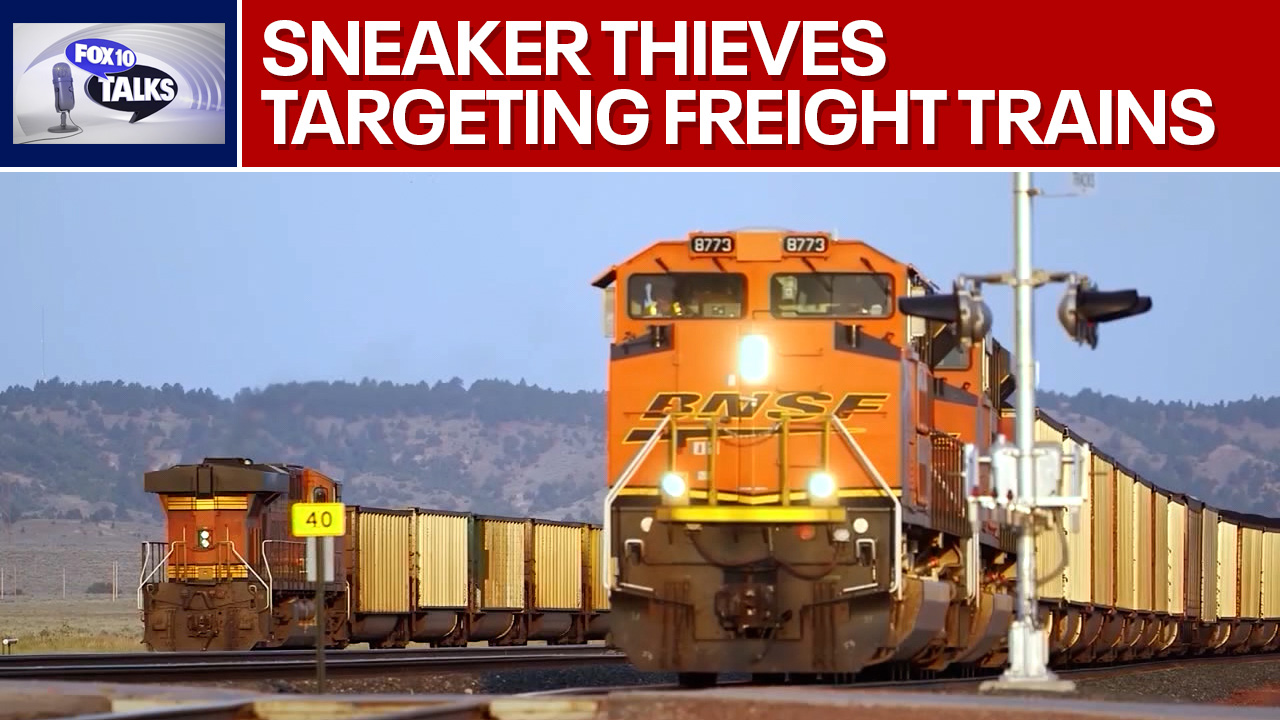 Nike shoes stolen from Arizona trains l FOX 10 Talks