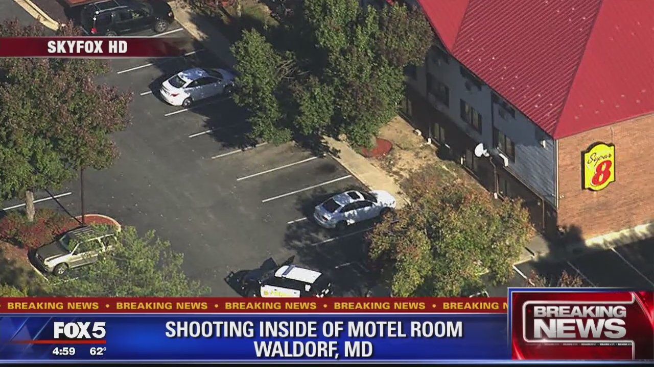 Person injured in Waldorf motel shooting
