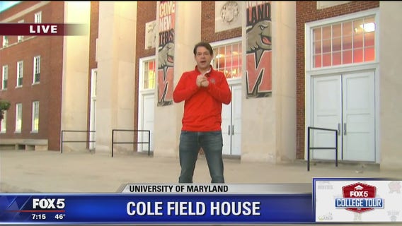 Cole Field House | The University of Maryland | FOX 5 College Tour