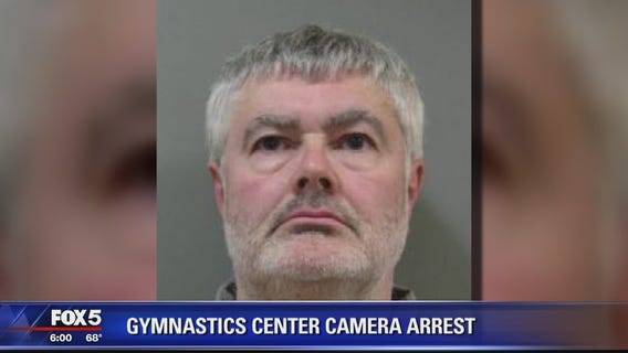 Man arrested for secretly recording inside gymnastics club bathroom