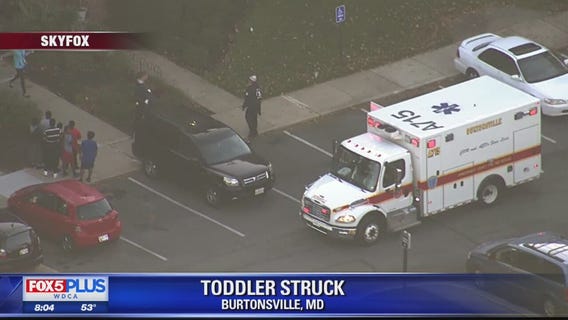 Toddler hit by car in Montgomery County