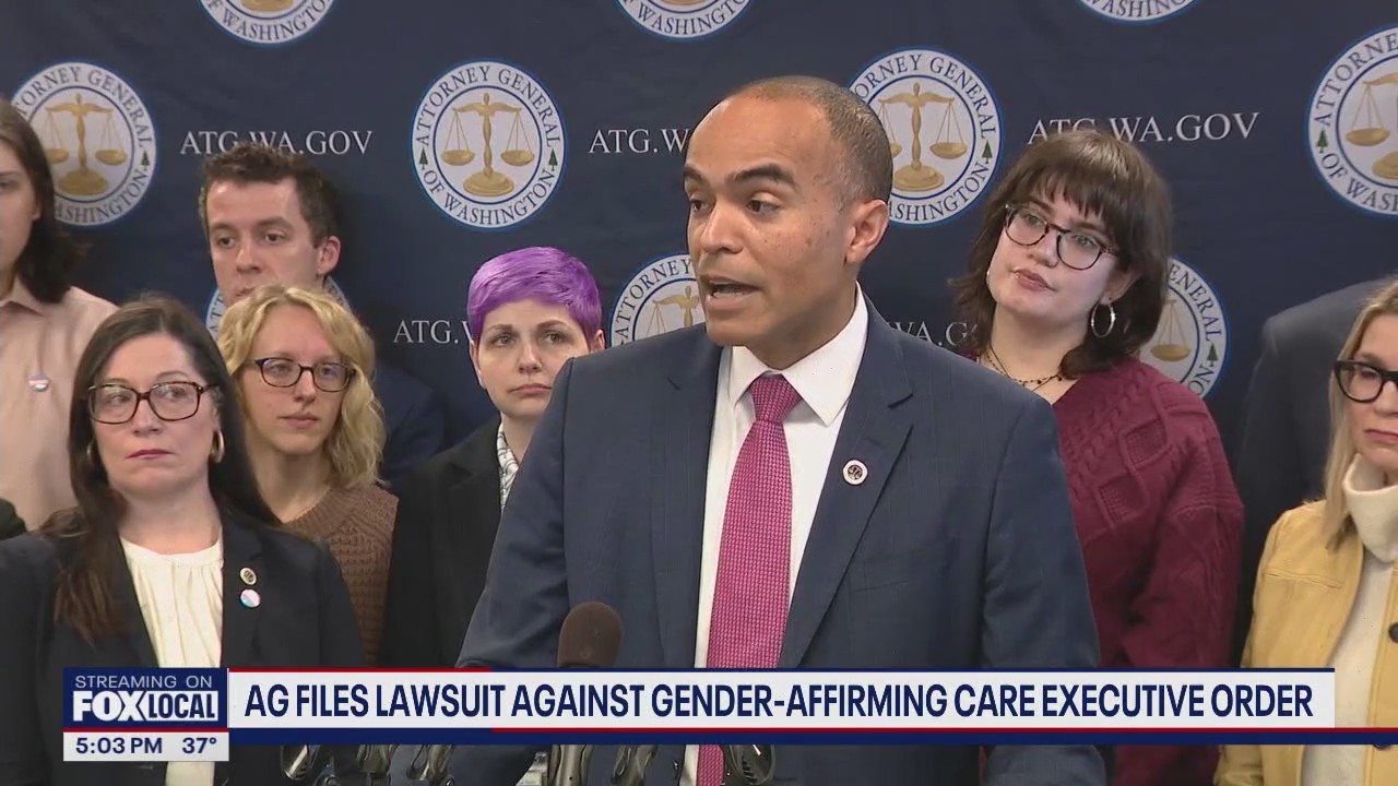 WA AG files lawsuit against gender-affirming care executive order
