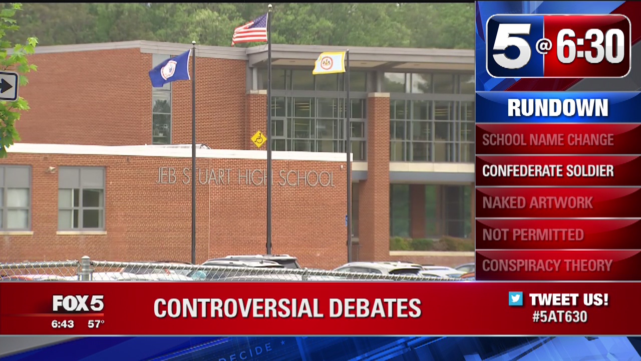Fairfax County school board to rename J.E.B. Stuart High School