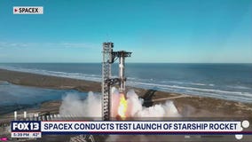 SpaceX conducts test launch of Starship rocket