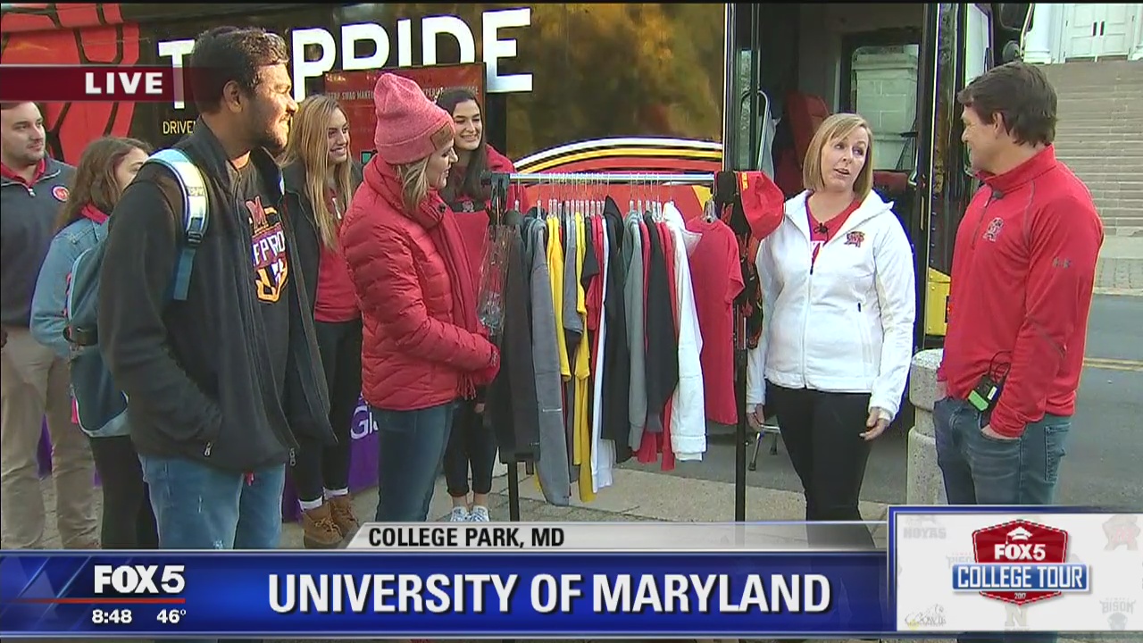 Terp Makeover | The University of Maryland | FOX 5 College Tour