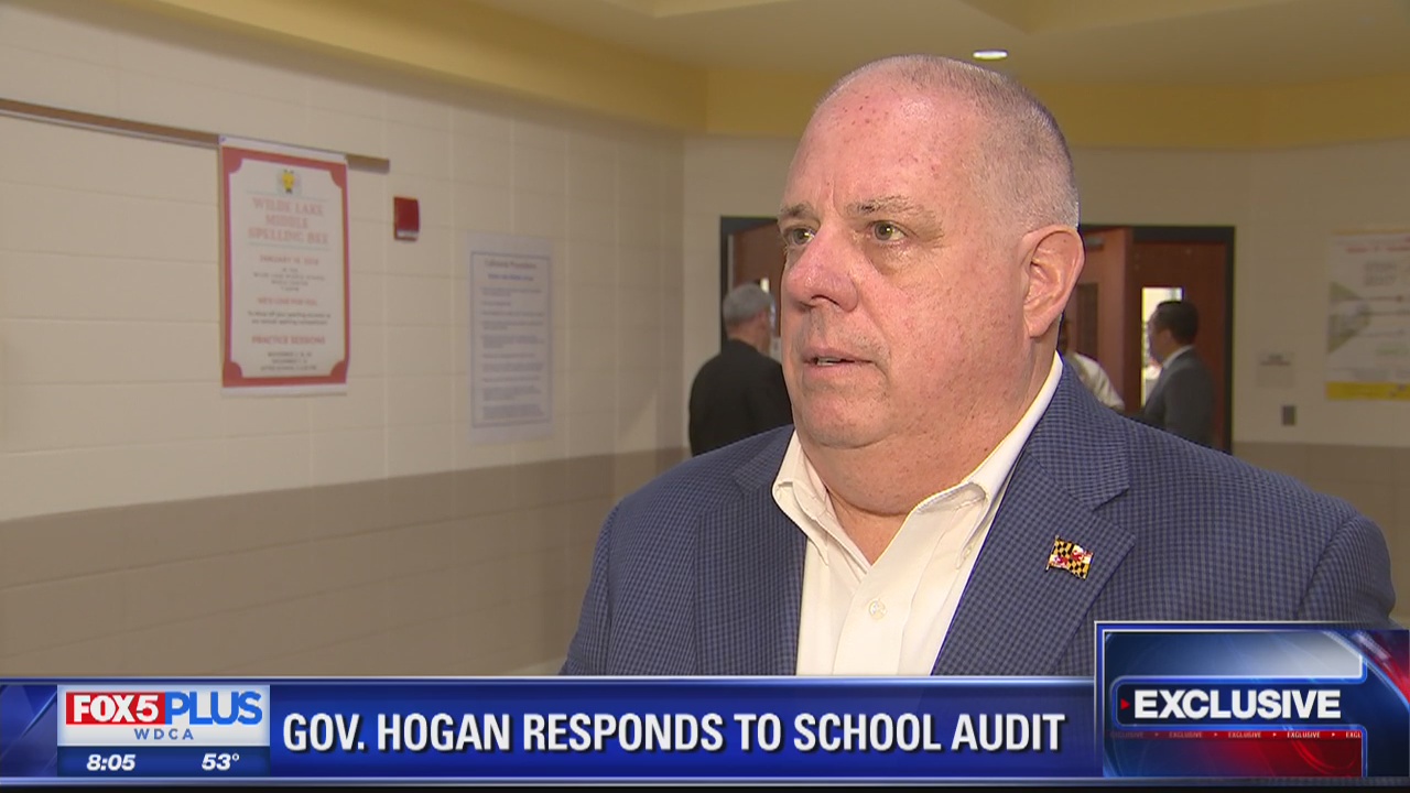 Governor Hogan Responds to School Audit