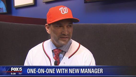 FOX 5 goes 1-on-1 with new Nationals Manager Dave Martinez