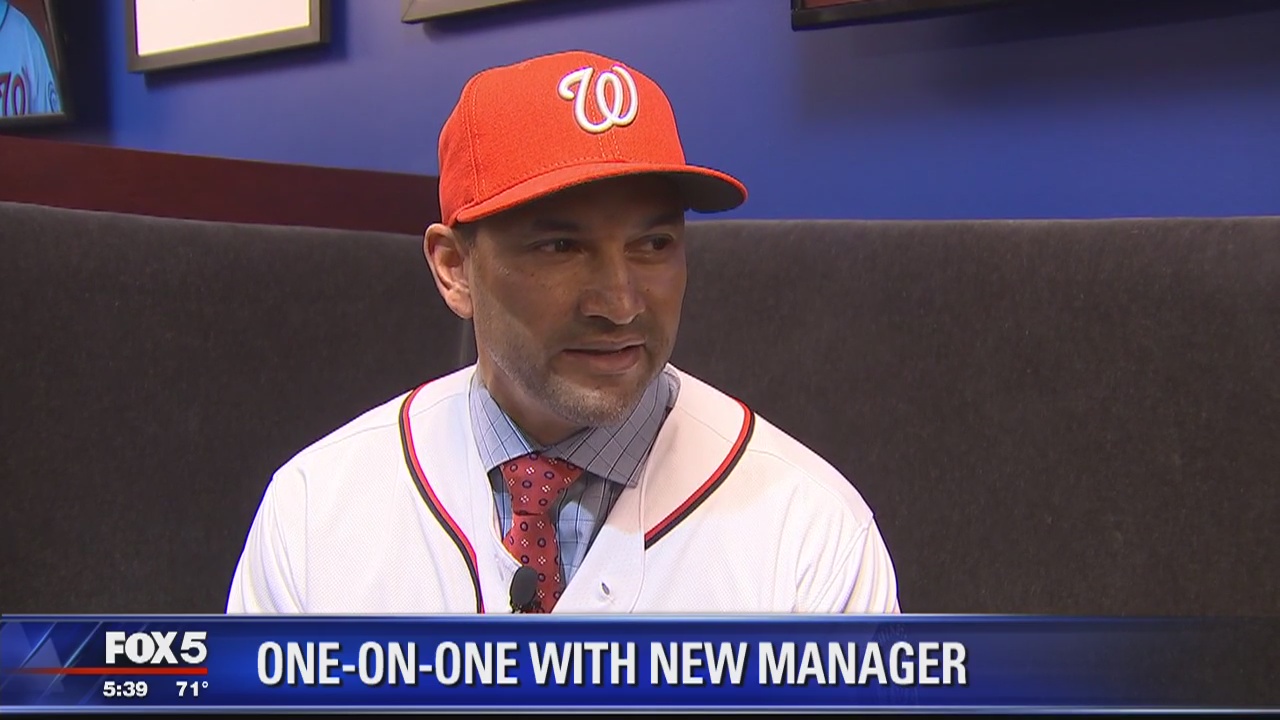 FOX 5 goes 1-on-1 with new Nationals Manager Dave Martinez