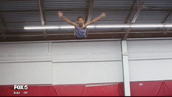 Sky is the limit for Maryland teen aspiring to become trampoline gold medalist