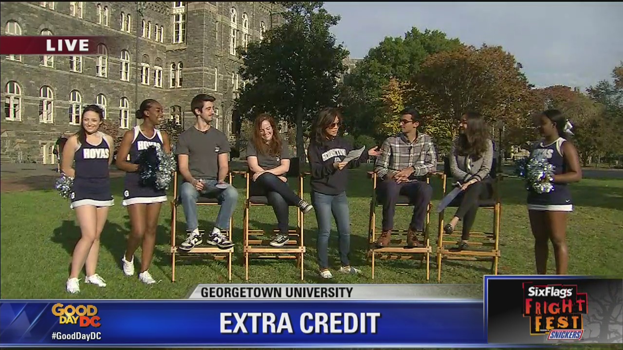 Six Flags America Extra Credit at Georgetown University | FOX 5 College Tour