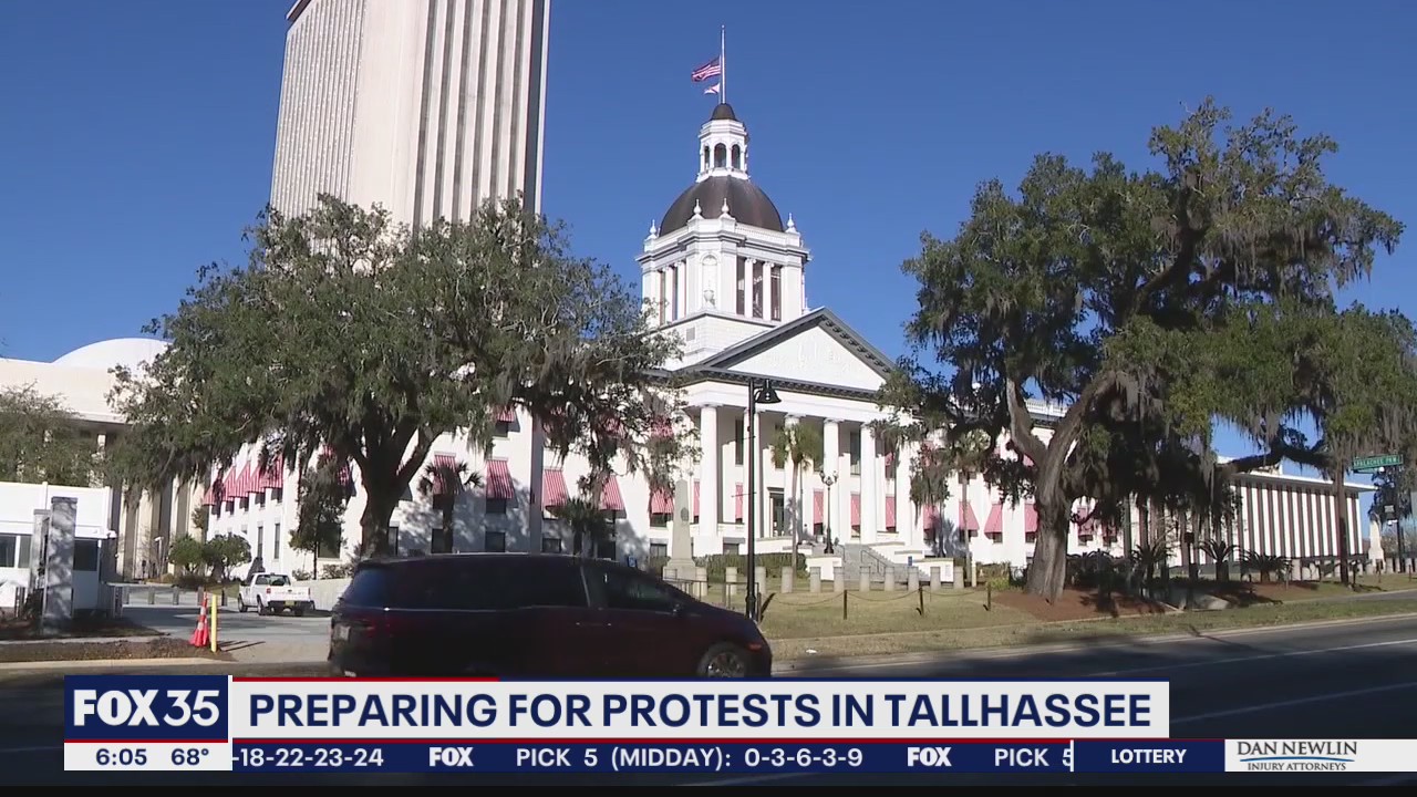 Florida Capitol Building quiet on eve of Biden inauguration