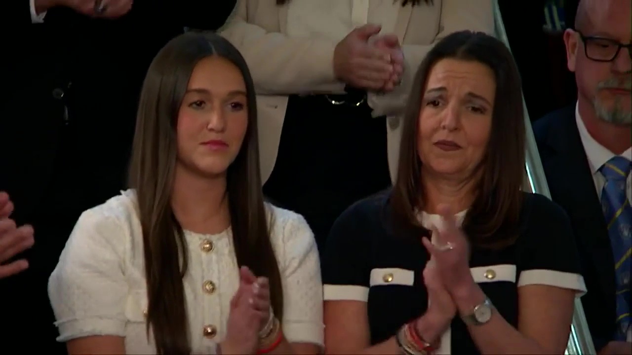 Laken Riley's family attends Trump's address