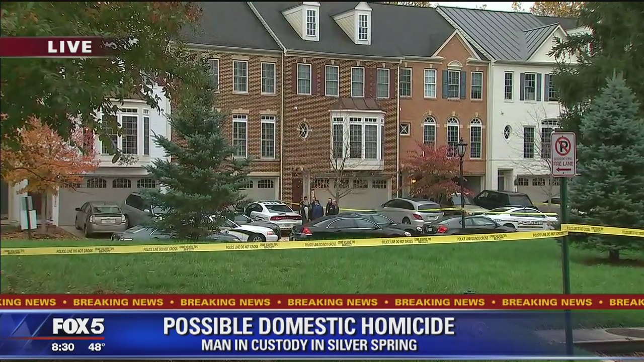 Police investigate possible domestic homicide in Silver Spring