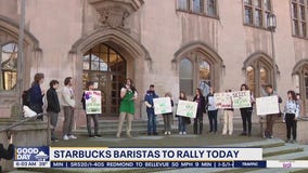 Starbucks baristas to rally Tuesday