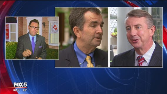 The Virginia Governor's race is in the final stretch the day before elections