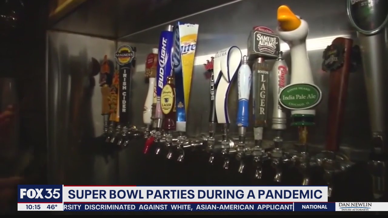 Warnings against large Super Bowl parties during pandemic