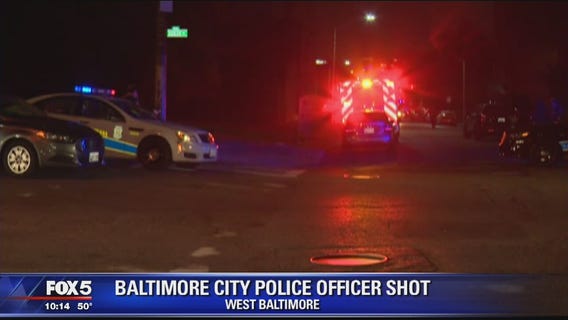 Homicide detective shot in head in Baltimore