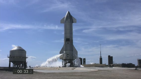 Starship SN10 high-altitude flight test aborted