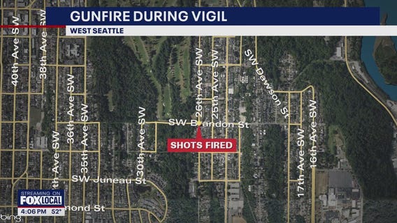 Police investigate after 100 shots fired in West Seattle