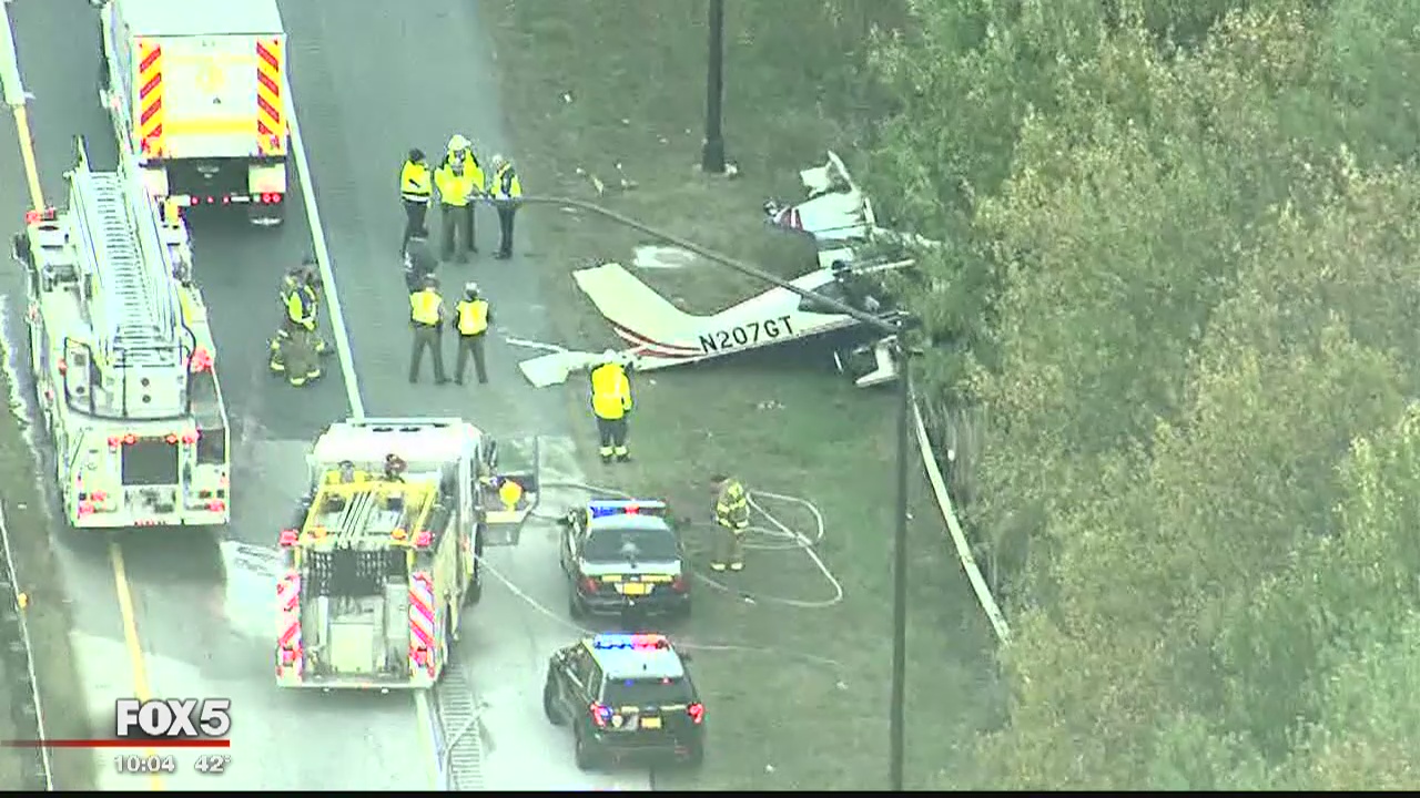 Man shares story of survival after crash landing plane near Md. highway with 2 young sons onboard