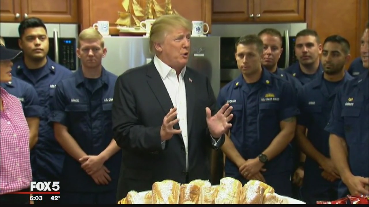 President Trump thanks US troops on Thanksgiving