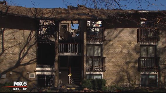 Families displaced after fire damages Annapolis condo complex