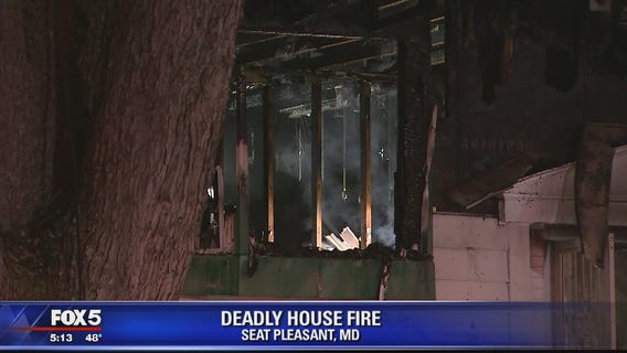 Elderly woman killed in fire inside her Seat Pleasant home on morning after Thanksgiving