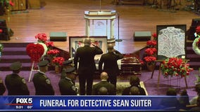 Funeral held for slain Baltimore Detective Sean Suiter