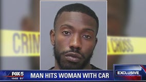 Man charged with trying to run over woman with car; victim speaks to FOX 5