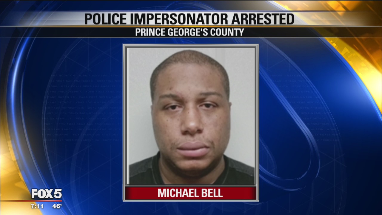 Police impersonator caught in Prince George's County