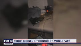 Car prowler breaks into truck outside T-Mobile Park