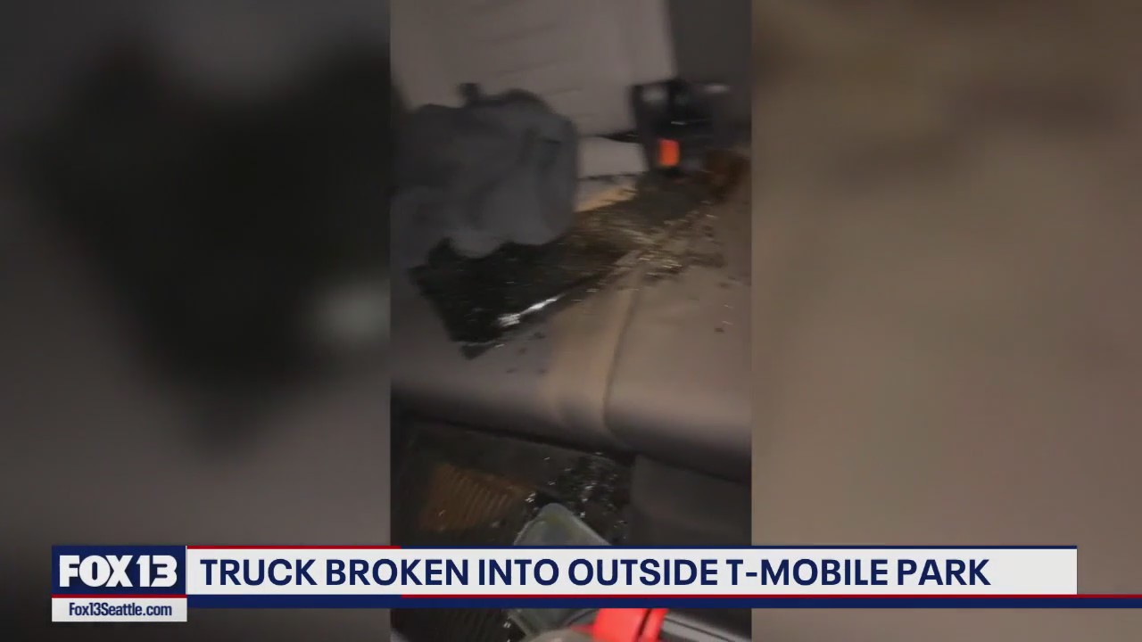 Car prowler breaks into truck outside T-Mobile Park