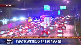 Pedestrian struck at Interstate 270 Spur in Montgomery County