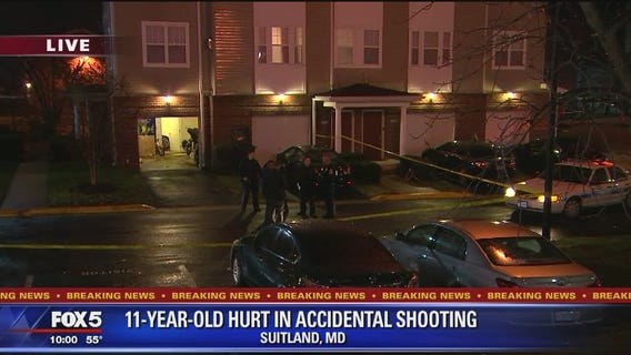 11-year-old boy accidentally shot by neighbor in Suitland, police say