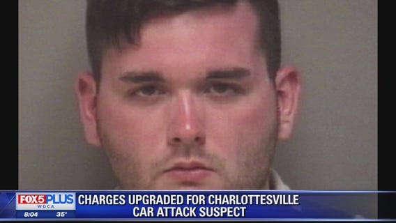Suspect in Charlottesville car attack faces new 1st-degree murder charge