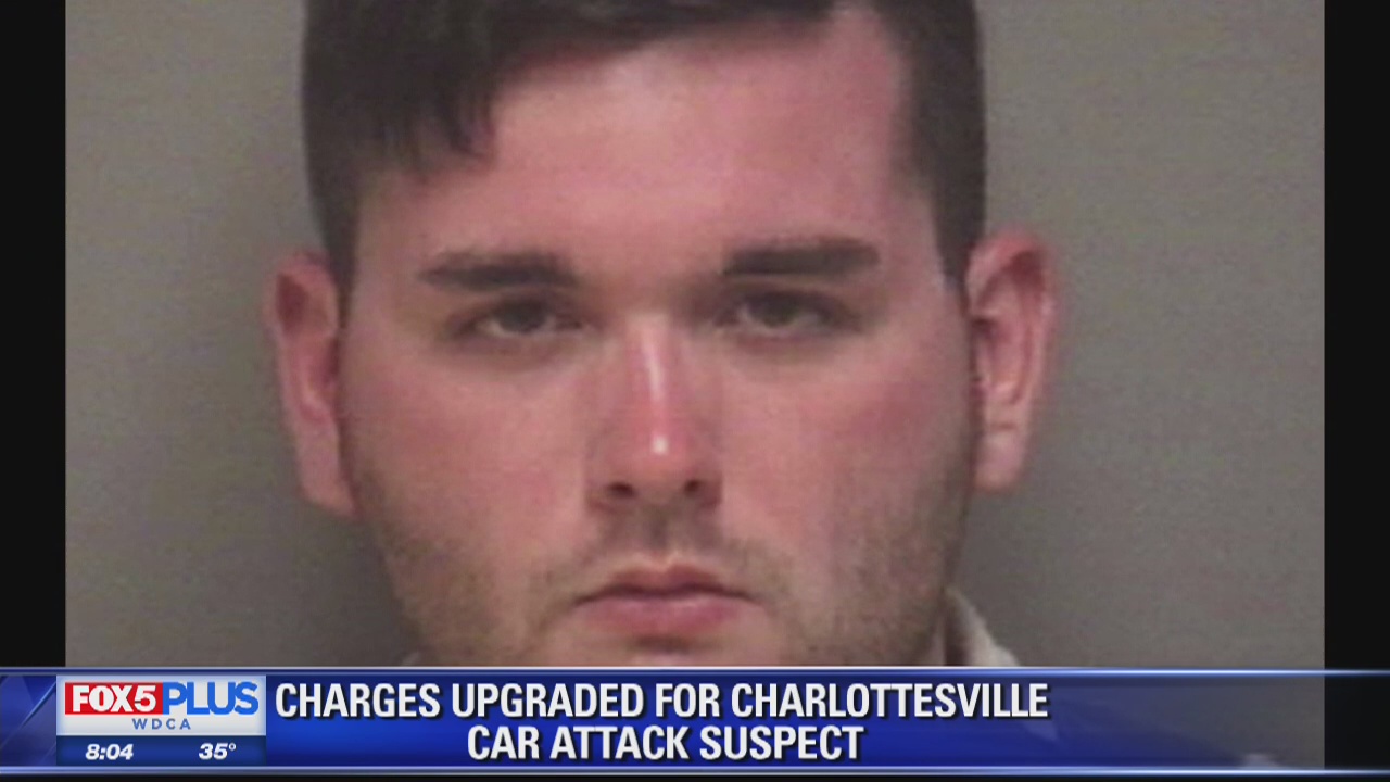 Suspect in Charlottesville car attack faces new 1st-degree murder charge