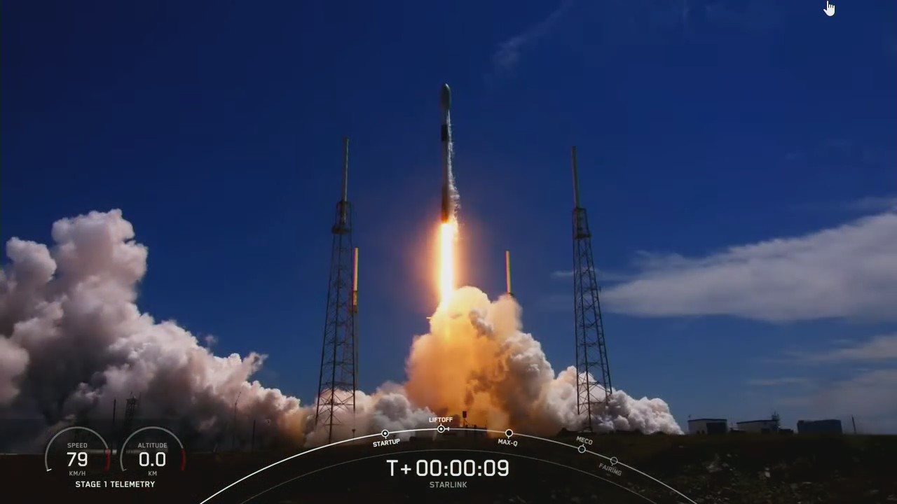 SpaceX launches 29th Starlink mission launch from Cape Canaveral