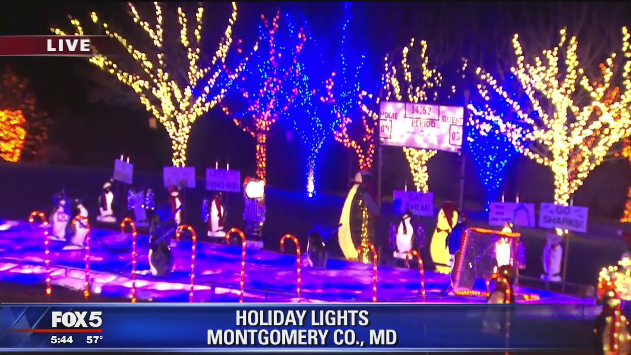 CHRISTMAS WONDERLAND: Christmas light display amazes in Montgomery County