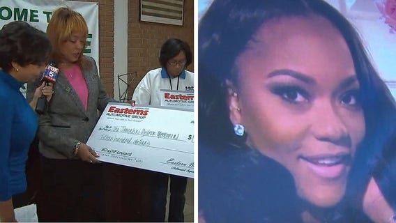 Pay It Forward: Mom of slain Woodrow Wilson student Jamahri Sydnor receives very special gift in daughter's honor