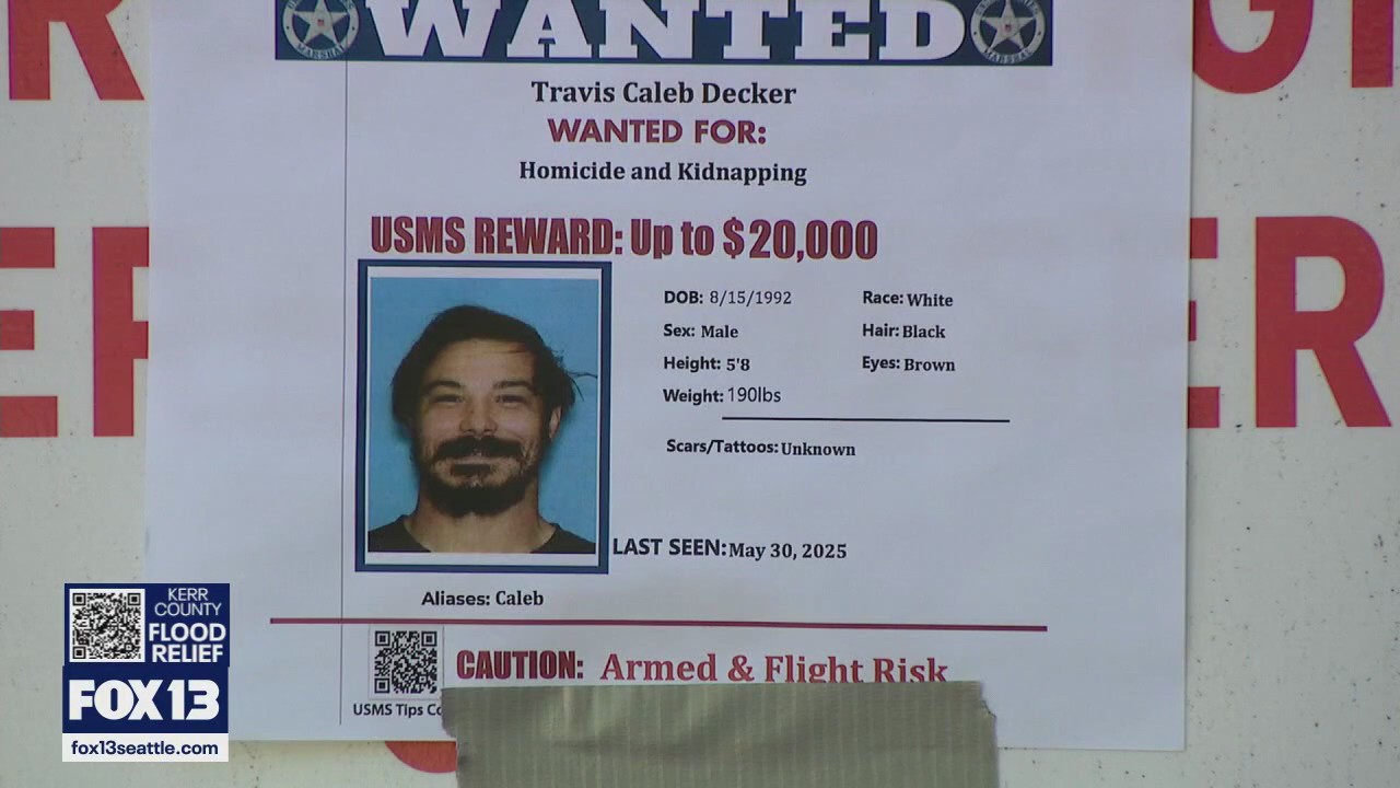 U.S. Marshals on Travis Decker: Tip 'described his tattoos pretty accurately'