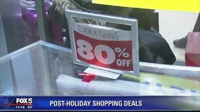 Shoppers hit the stores for post-Christmas deals, returns