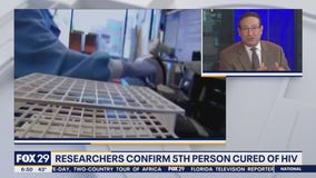 Health Watch: Researhers confirm 5th person cured of HIV