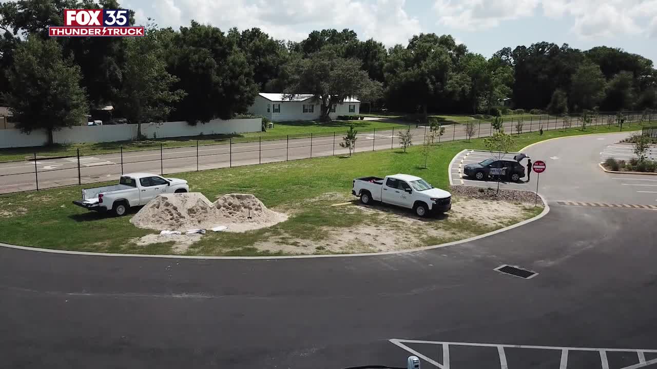 FOX 35 Storm Team Thunder Truck visits Lake County