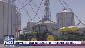 Farmers face delays after relentless rain causes floods