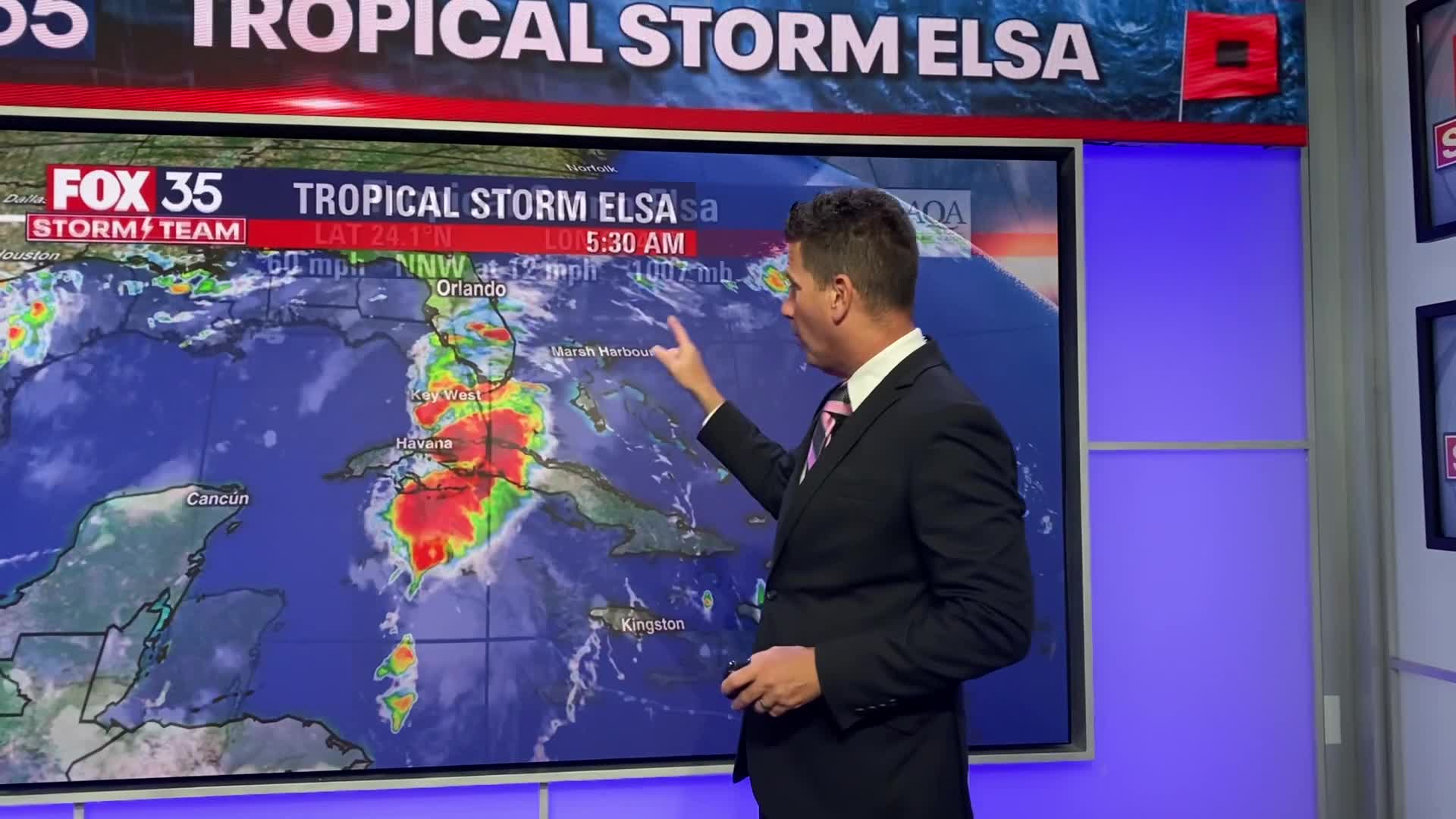 Tracking Elsa: Florida's west coast under hurricane watch as storm nears