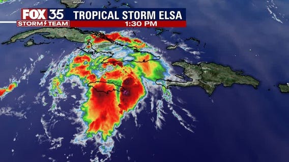 Tracking Elsa: FOX 35 Storm Alert Days issued ahead of Tropical Storm Elsa